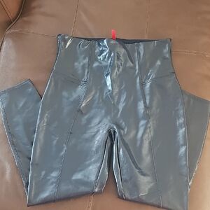 SPANX Shiny Black Skinny Pants
